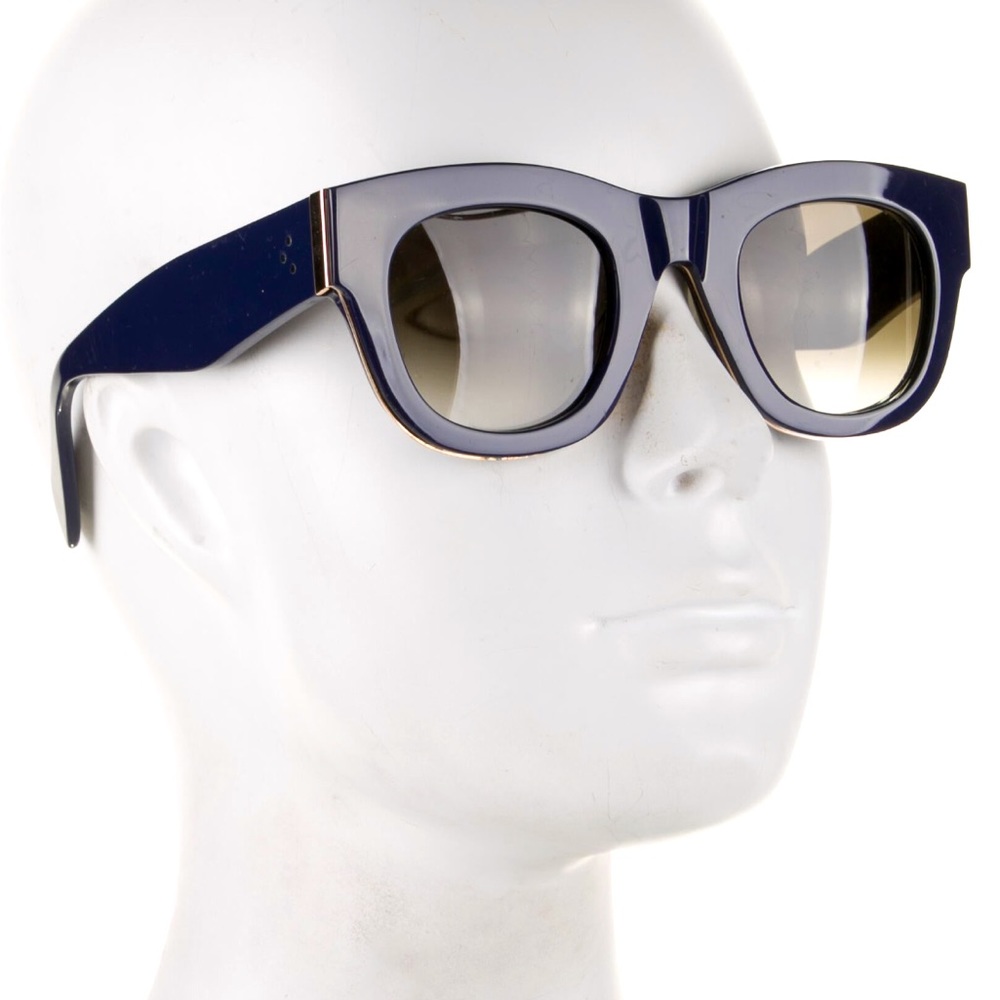 Celine Blue Wayfarer gradient sunglasses